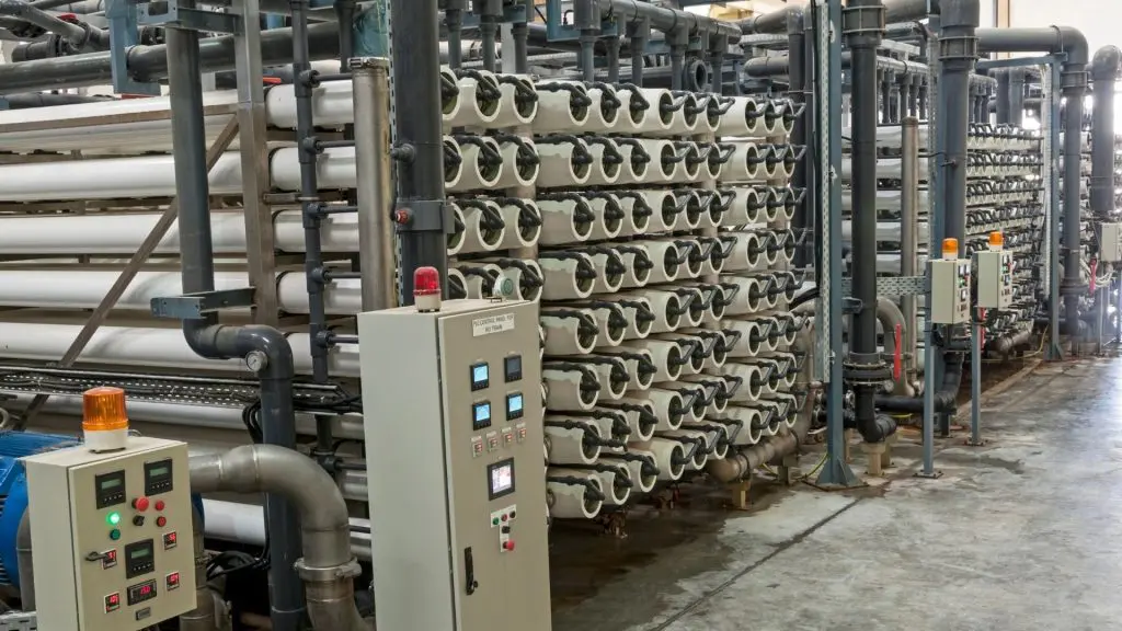 Photo of reverse Osmosis plant