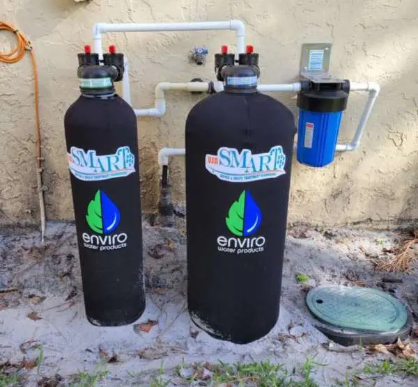 Salt Free water softener alternative installed