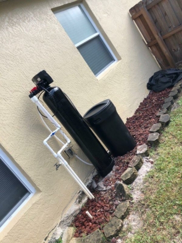 water softener- ion exchange installed in Orlando Florida