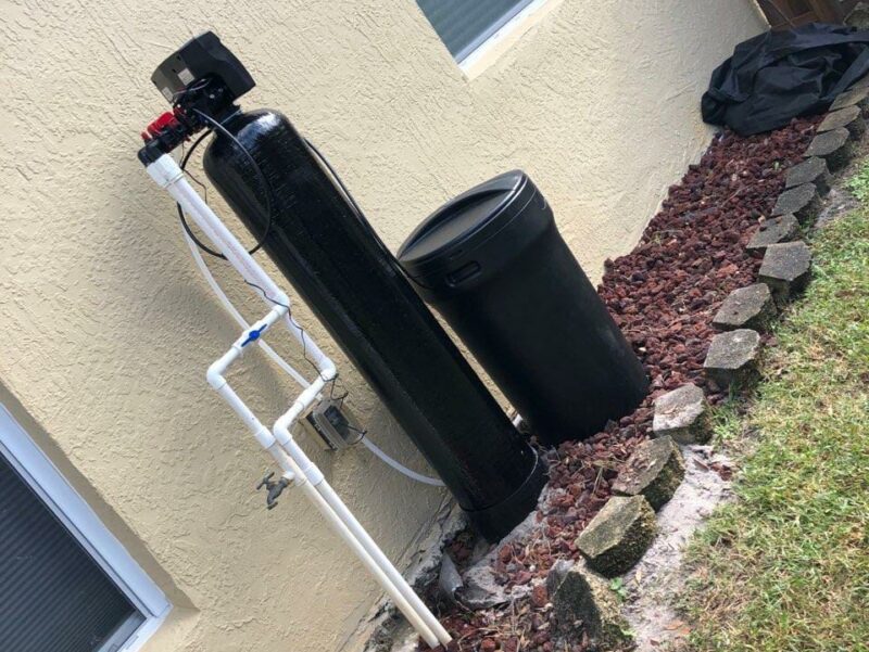 water softener- ion exchange installed in Orlando Florida