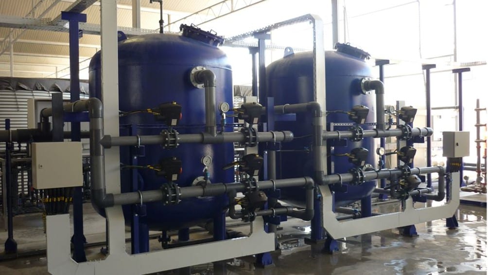 multimedia filtration water treatment